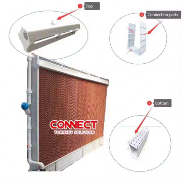 Multipurpose Cooling Pad with Aluminum Frame for Farming and Cultivation