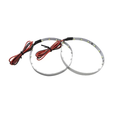 TAOCHIS LED Light Devil Eyes for Car & Motorcycle - 360 Degree SMD