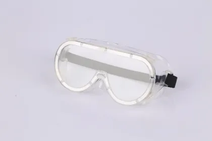 Clear Safety Glasses with Anti-Fog Chemical Splash Protection