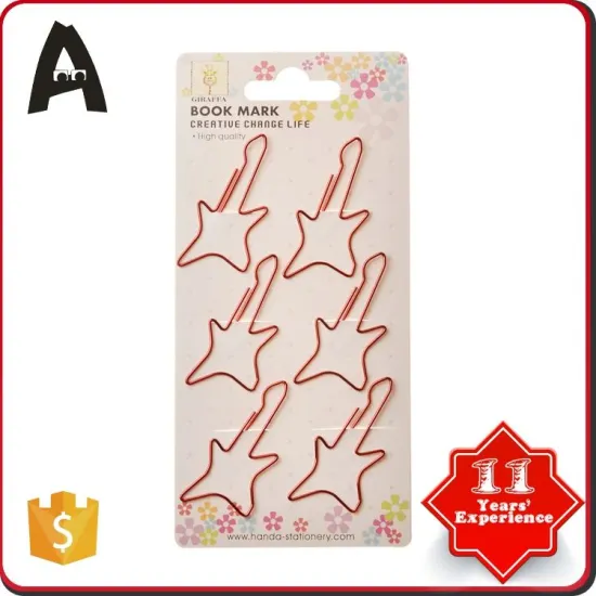 China factory supply key design paper clips