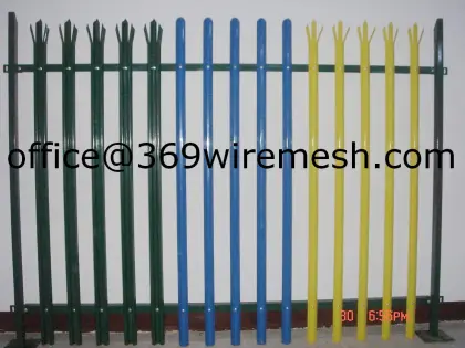 D and W pale palisade fence