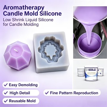 Aromatherapy Candle Mold Silicone Rubber