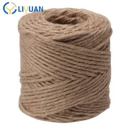 Twisted nature color jute rope