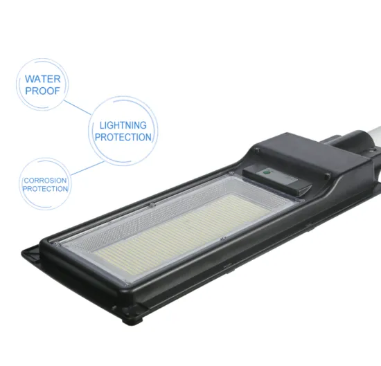 All in one solar garden light with sensor