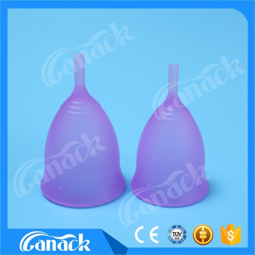 Factory offer silicone period menstrual cup for wholesales