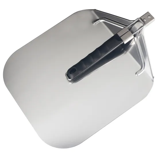 Aluminum Pizza Peel with Spatula and Metal Paddle - 12 Inch