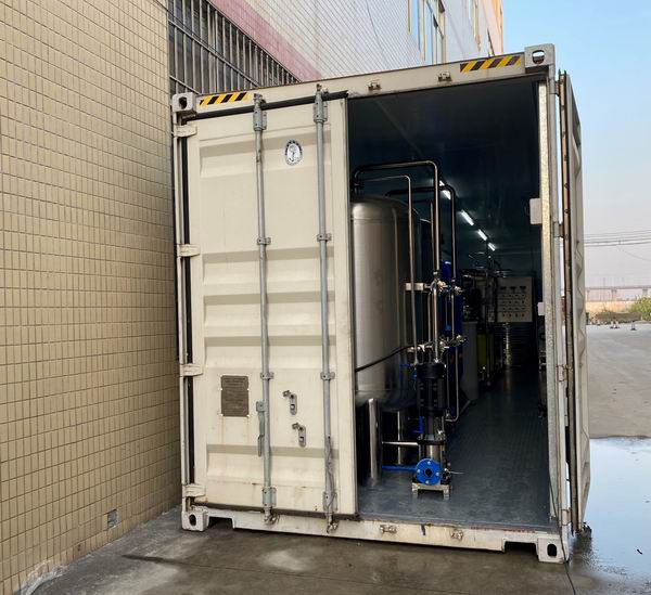 Containerize Water Treatment Plant with GMP Clean Room
