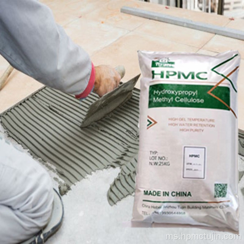 HPMC Aditif Pembinaan untuk Grout Pelekat Tile
