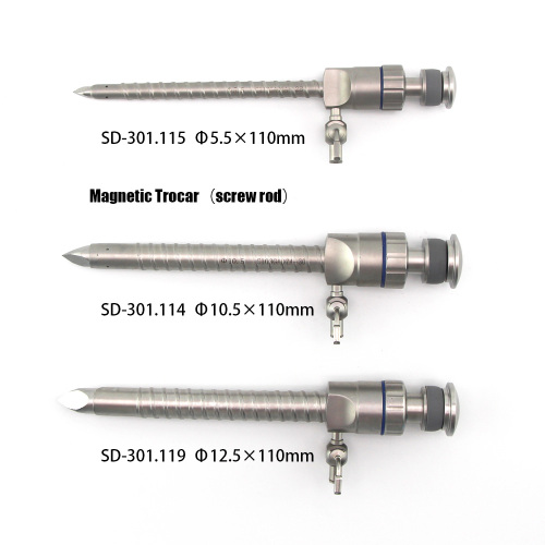 TIGNE DE VIS REUSABLE TROCAR MAGNÉTIQUE avec protection