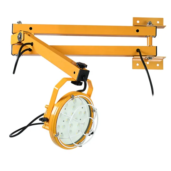 IP65 Waterproof LED Work Lights 360 Degree Swing Arm for Loading Docks and Warehouses