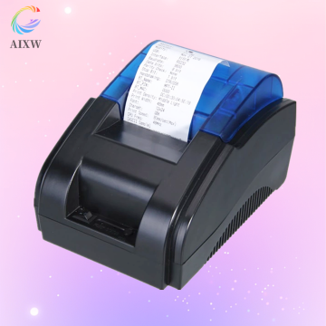 เครื่องพิมพ์ความร้อน 58 มม. ราคาถูก 58 มม. พร้อม USB และบลูทู ธ สำหรับระบบ POS ในซูเปอร์มาร์เก็ตและร้านค้าปลีก