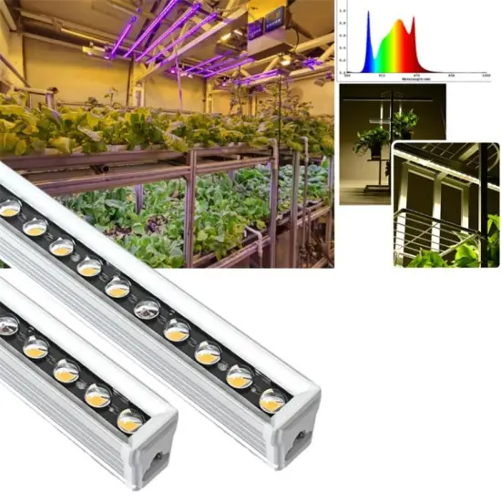 High Output LED Grow Light Strip - Full Spectrum Sunlight Replacement for Indoor Plants