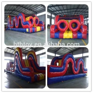 Giant inflatable wipeout course for sale
