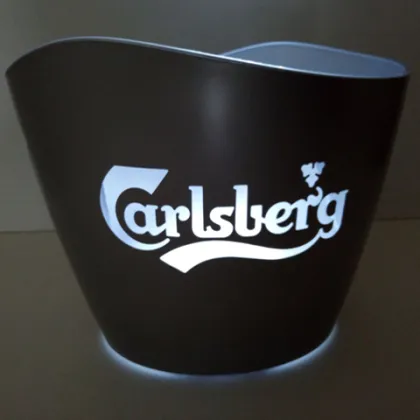 LED ice bucket for beer promotion