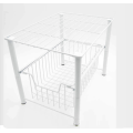 Stainless Steel Rectangular Basket for Commercial Home Use