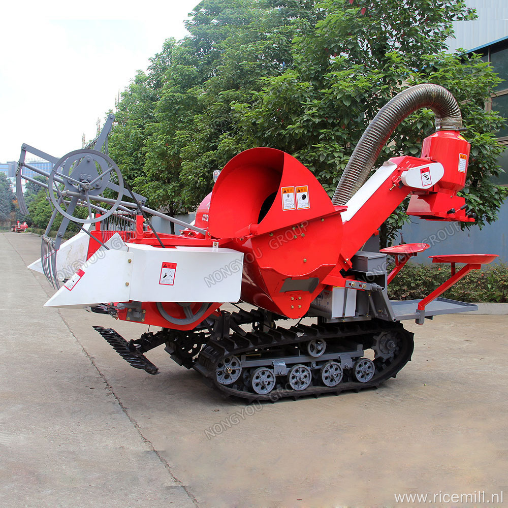 New Small Mini Rice Wheat Combine Harvester