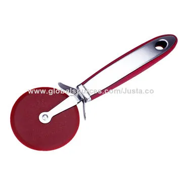 Pizza Cutter, 1.8mm Thickness with Stainless Steel Blade Plastic Handle