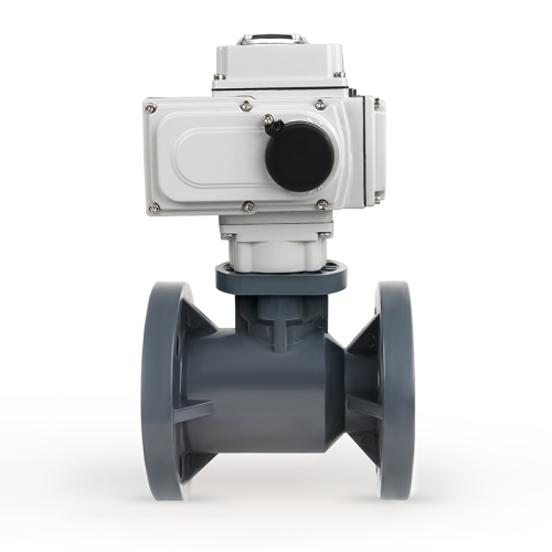 Válvula de esfera de flange elétrica durável para desempenho confiável
