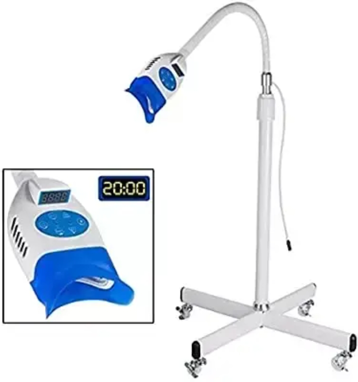 Standing Dental Led Blue Laser Teeth Whitening Lamp