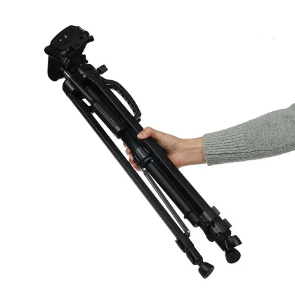 145 cm WF-3530 Aluminum Camera & Phone Tripod for Cellphones and Other Brands