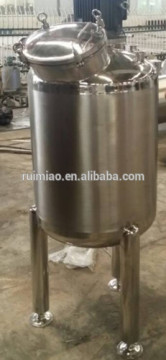 Stainless steel raw water storage tank