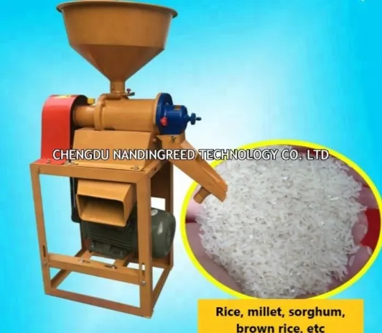 NDRD Electric Diesel Motor Power Customized Rice Milling Equipment Rice Mill Machine Price Philippines