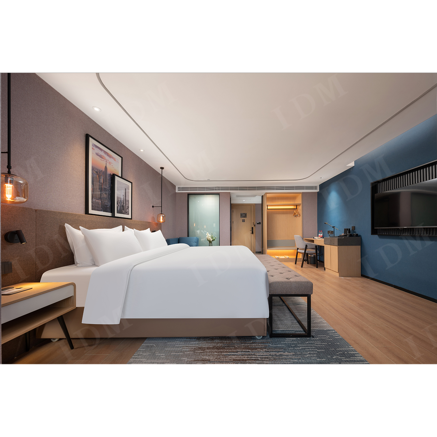 Bedroom Set Modern Hotel Furniture Full Furniture