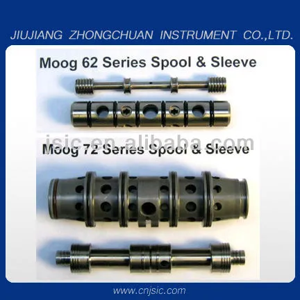 servo valve spool and sleeve