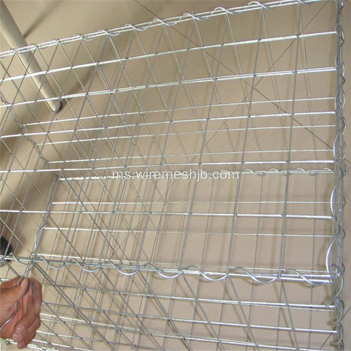 Gabion Box dikimpal Galvanized Hot Dipped