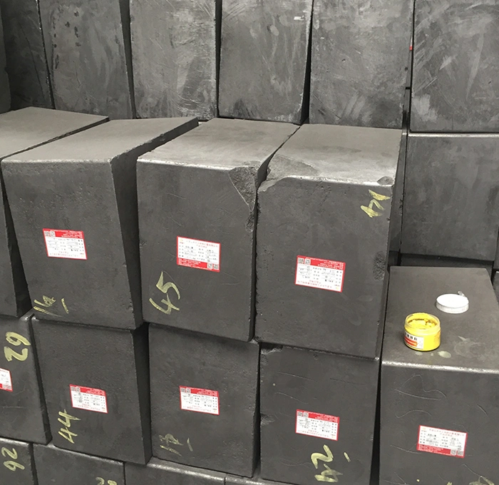 High Density Isostatic Graphite Block