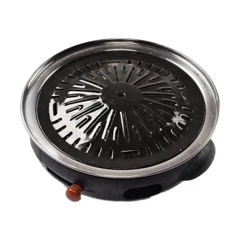 Cast Iron Charcoal Barbecue Grills for Roast Shop Kitchen