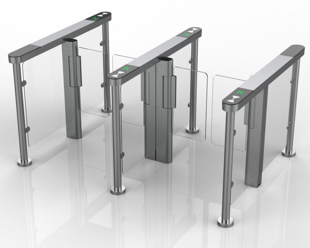 Electric Waist High Swing Handicapped Turnstile