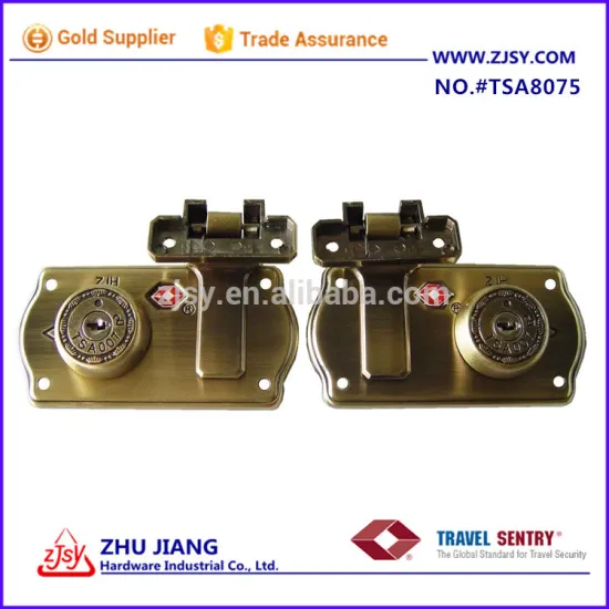 TSA8075 Luggage Accessories Keyed Lock Part For Hard Cases