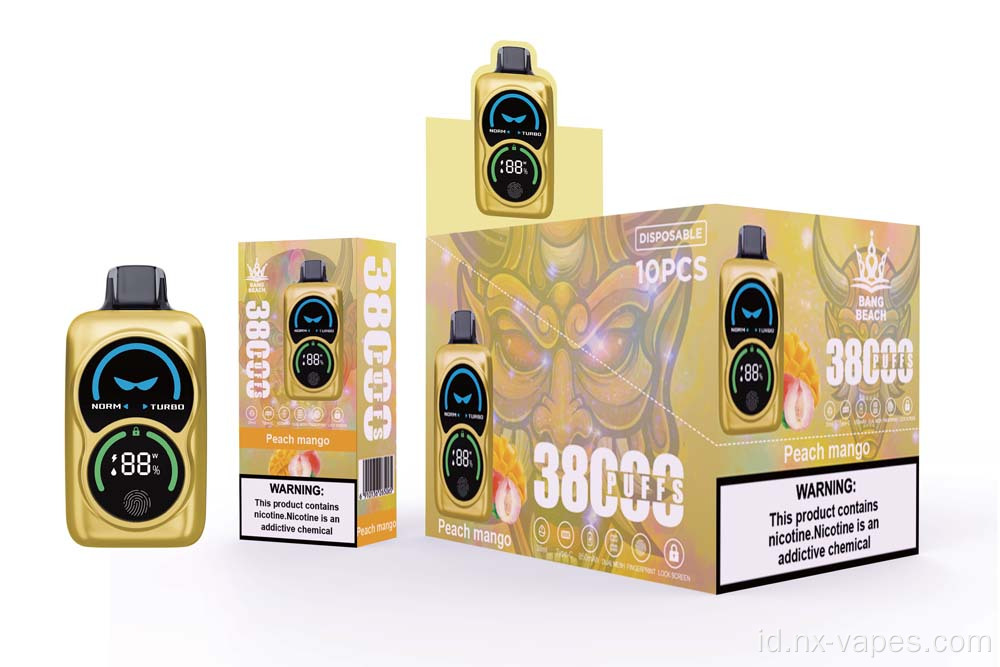 Bang Beach 38k Puffs sekali pakai grosir vape