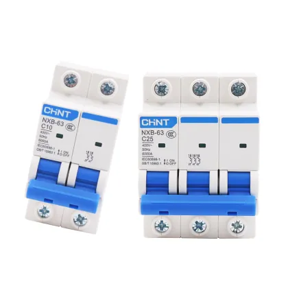 (CHINT)NXB-63 Series Mini Circuit Breaker 1P 10A - Low Price and Large Stock Available in 1P/2P/3P/4P