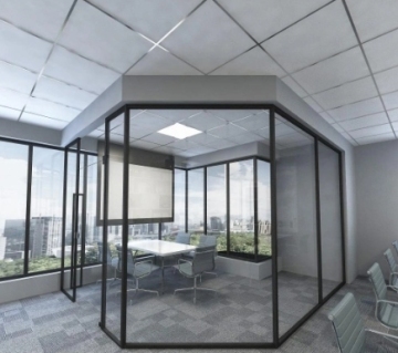 High-Performance Tempered Smart Glass for Modern building