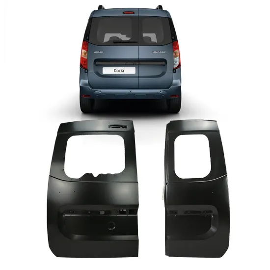 Aftermarket Left Side Rear Tailgate for Dacia Dokker 2013-2015 (OEM 901013701R 901015143R)