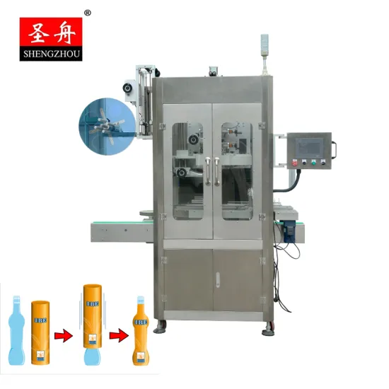High Speed Automatic Shrink Sleeve Labeling Machine for Bottles