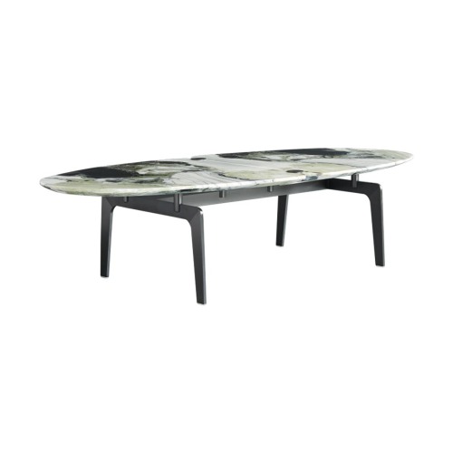 Jazz Fiet FeetS modern contemporain table basse table d'appoint marbre haut d'origine peinture en métal carrara tables de salle à manger blanches naturelles