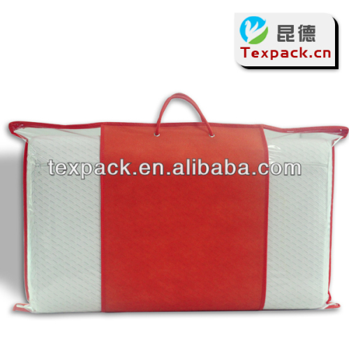 Wholesale Top Quality Promotional PVC and non-woven material Pillow Bag