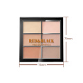 Professionelle 6-Farben-Concealer-Palette