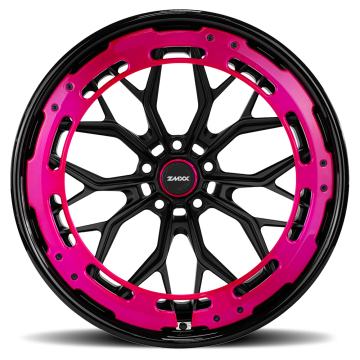ZMXX 22 Inch Alloy Forged Wheel 5*114.3 Rims with Decorative Ring