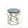 American-style classical stainless steel round side table