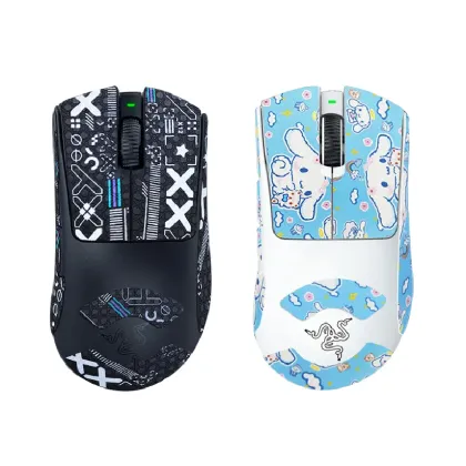 Customizable Nonslip Mouse Grip Tape for Gaming Mice - Logitech & Razer Compatible