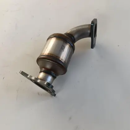 Motorcycle Exhaust Pipe with Honeycomb Ceramic Catalytic Converter - Auto Spare Parts