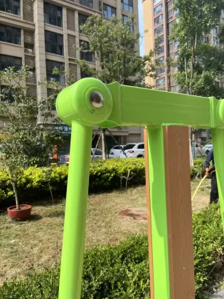 Double leg stretcher outdoor fitness equipment
