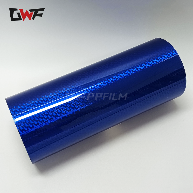 Película de envoltura de fibra de carbono PPF