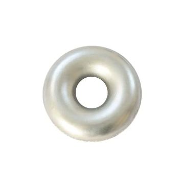 3 Zoll 1,0d Aluminium Vollrunde Donut -Auspuffrohr