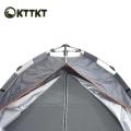 4,5 kg cinza automático acampamento de camping duplo tenda