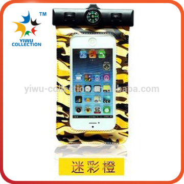 cheap pvc phone waterproof case/cell phone waterproof dry bag/floating waterproof phone bag